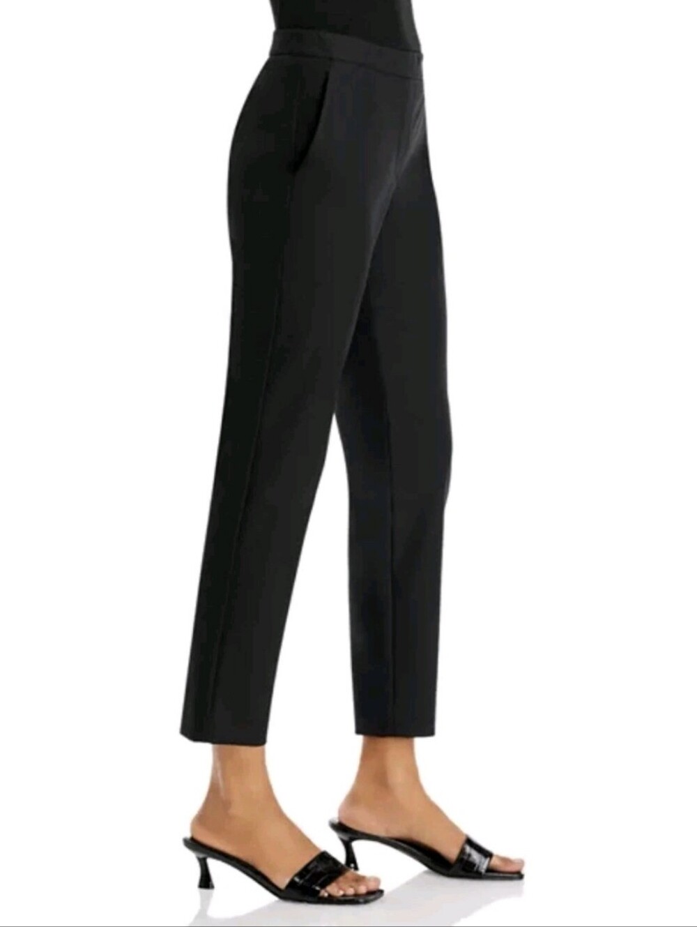 NWT Theory Thaniel Black Kenett Pants. Size 10 - Picture 3 of 12